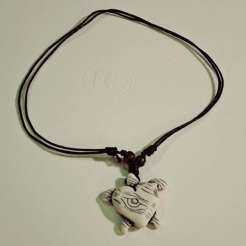 Turtle necklace adjustable sea turtle